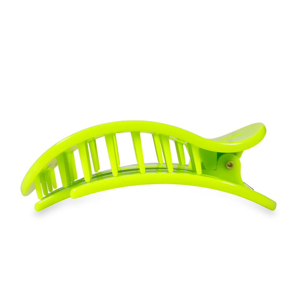 Teleties Large Flat Round Clip Summer Brights