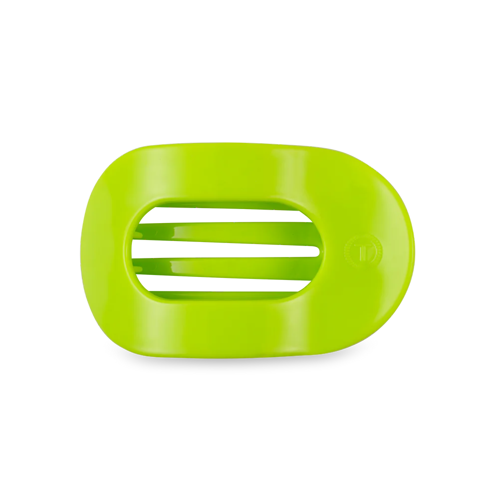 Teleties Medium Flat Round Clip Summer Brights