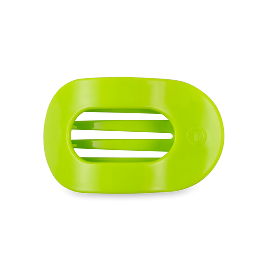 Teleties Medium Flat Round Clip Summer Brights