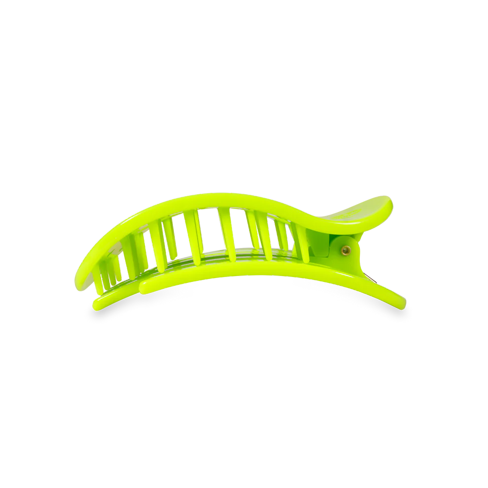 Teleties Medium Flat Round Clip Summer Brights