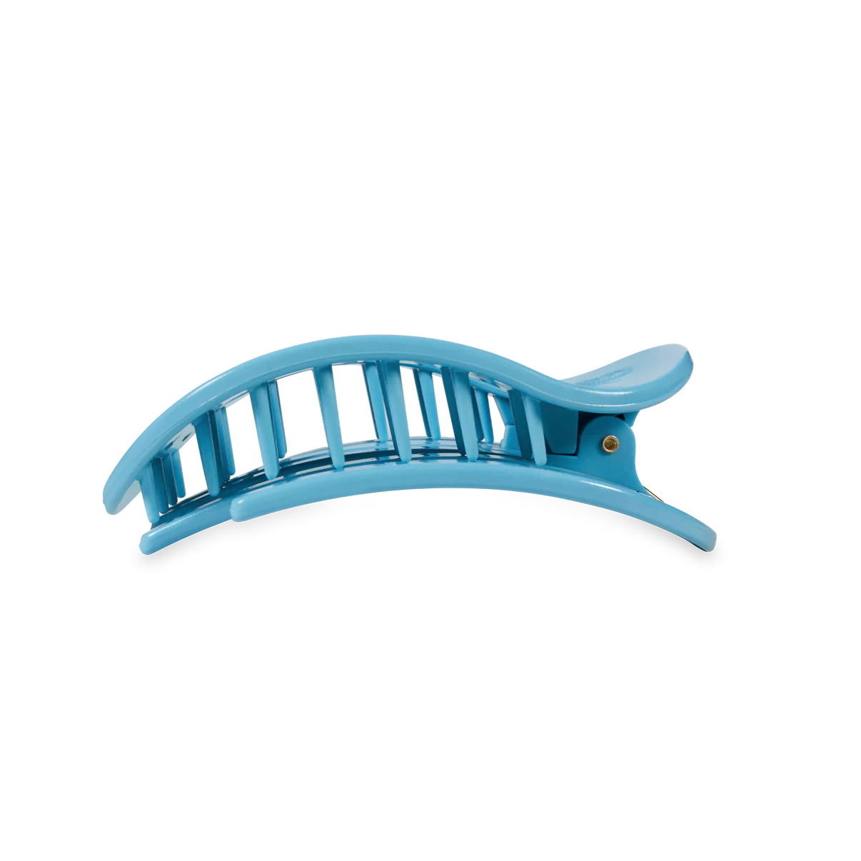 Teleties Medium Flat Round Clip Summer Sky