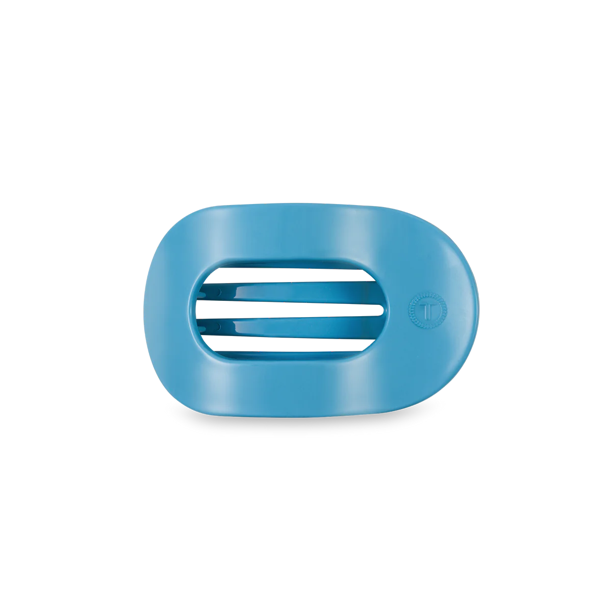 Teleties Small Flat Round Clip Summer Sky