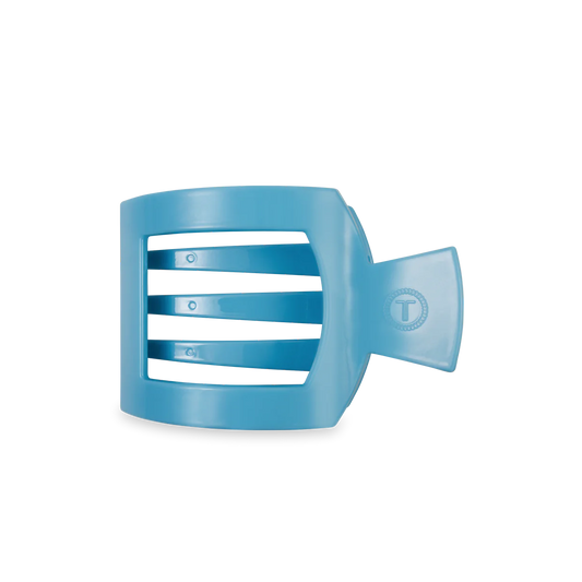 Teleties Medium Flat Square Clip Summer Sky