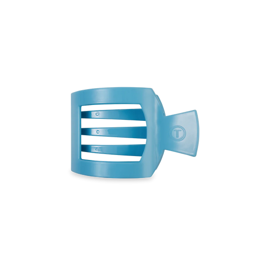 Teleties Small Flat Square Clip Summer Sky