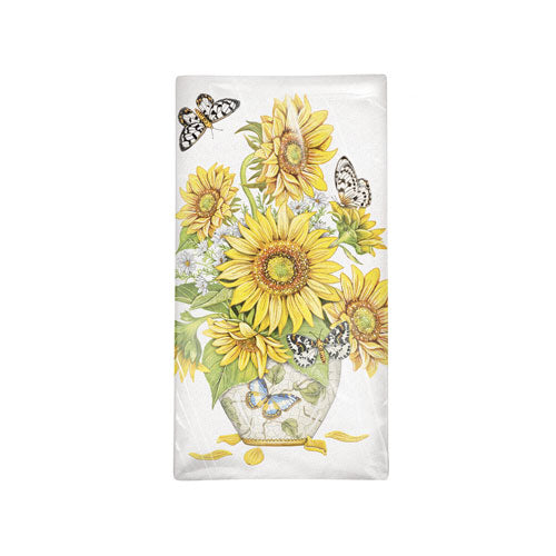 Sunflower Vase Towel