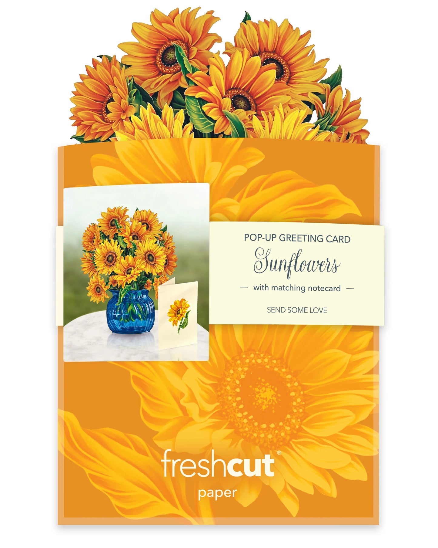 Mini Sunflower Pop-up Card