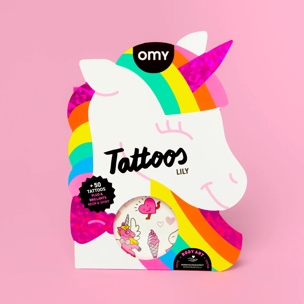 Lily the Unicorn Tattoos