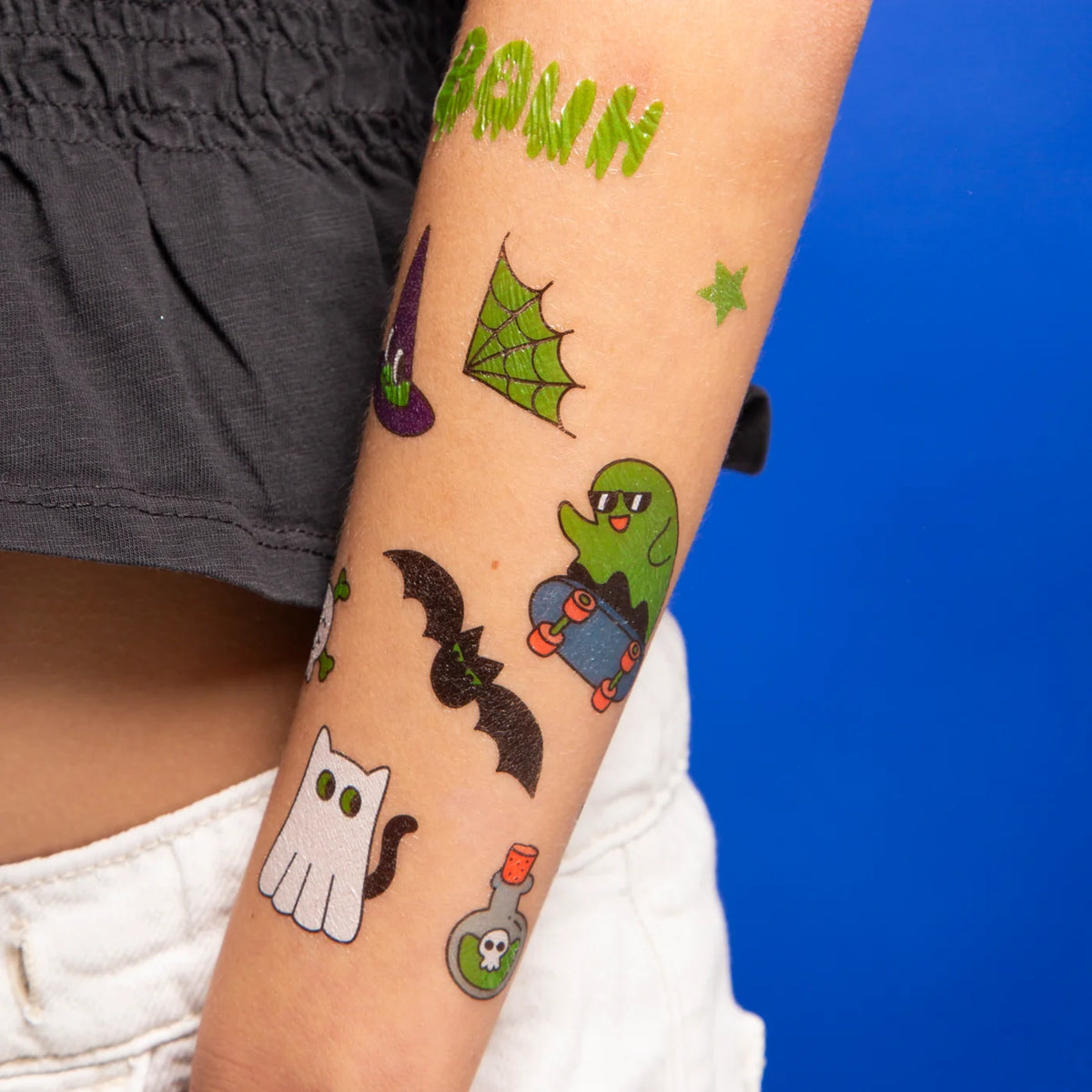 Boo Glow in the Dark Tattoos