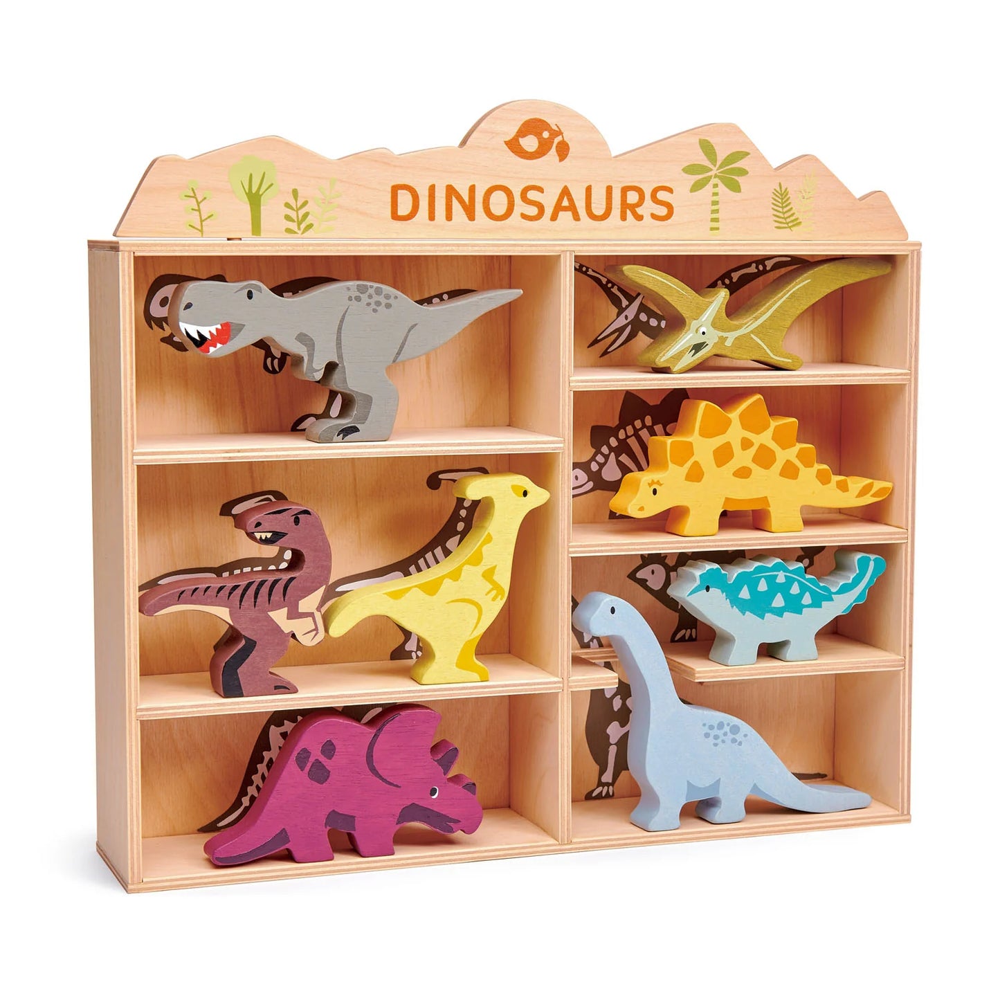 Wooden Dinosaurs Set
