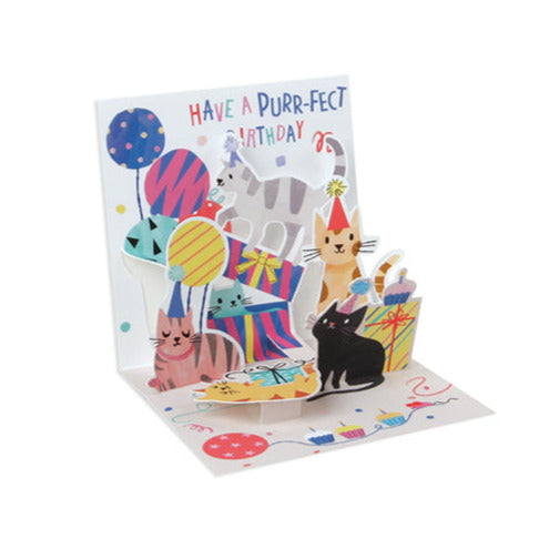 Party Cats Pop-Up Card