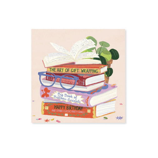 Literary Birthday Pop-Up Card