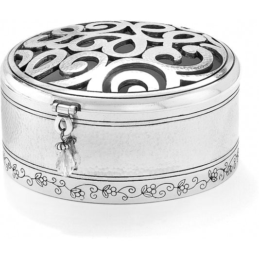 Scribble Round Trinket Box