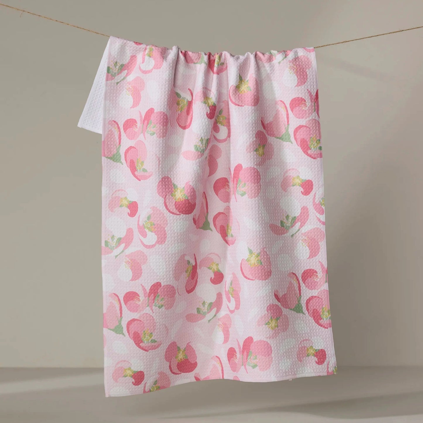 Cherry Blossom Tea Towel