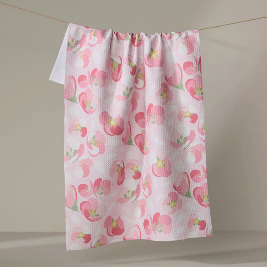 Cherry Blossom Tea Towel
