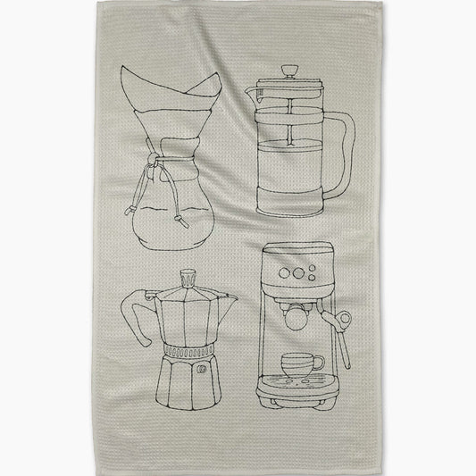 Coffee House Tea Towel