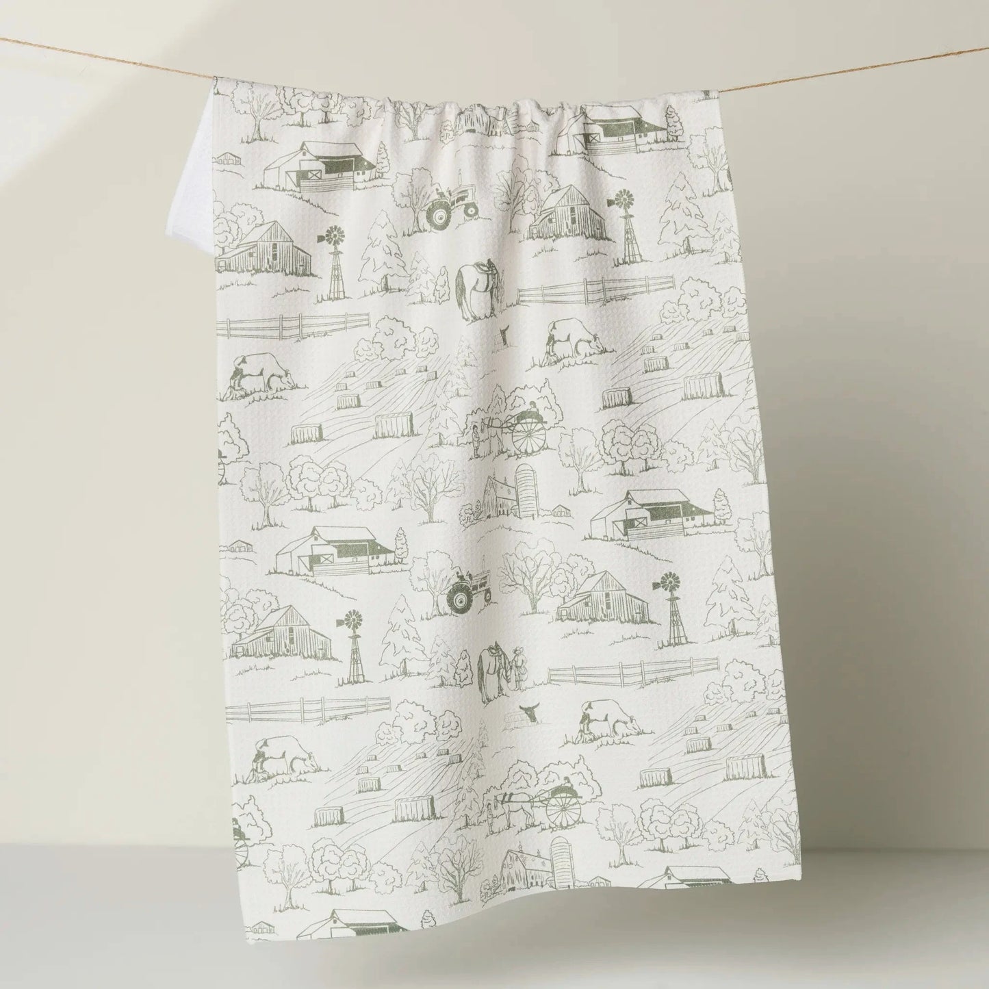 Farmyard Tea Towel Tea Towel