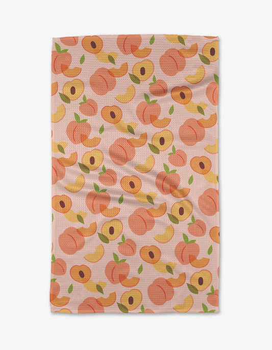 Peaches Tea Towel