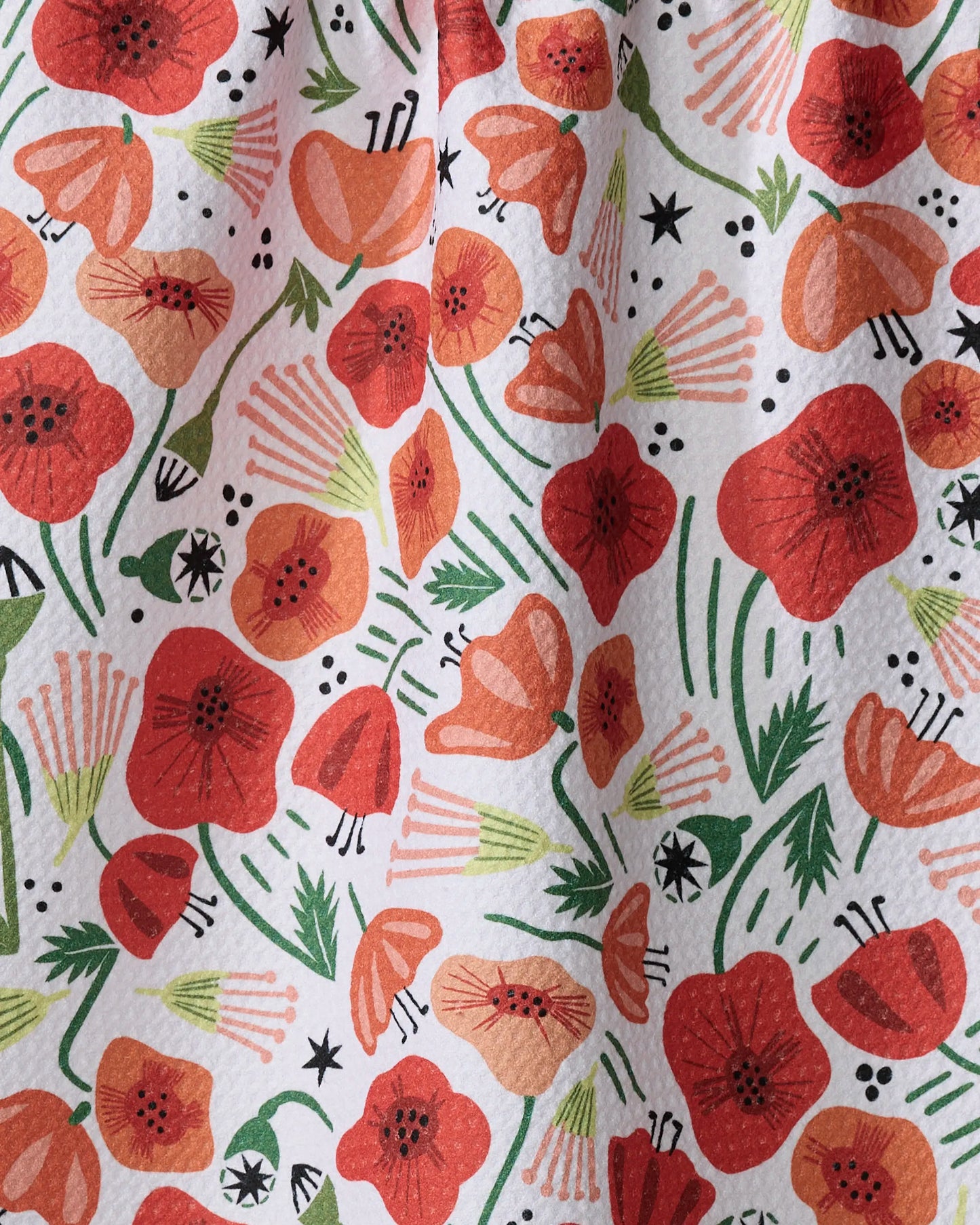 Poppy Power Tea Towel