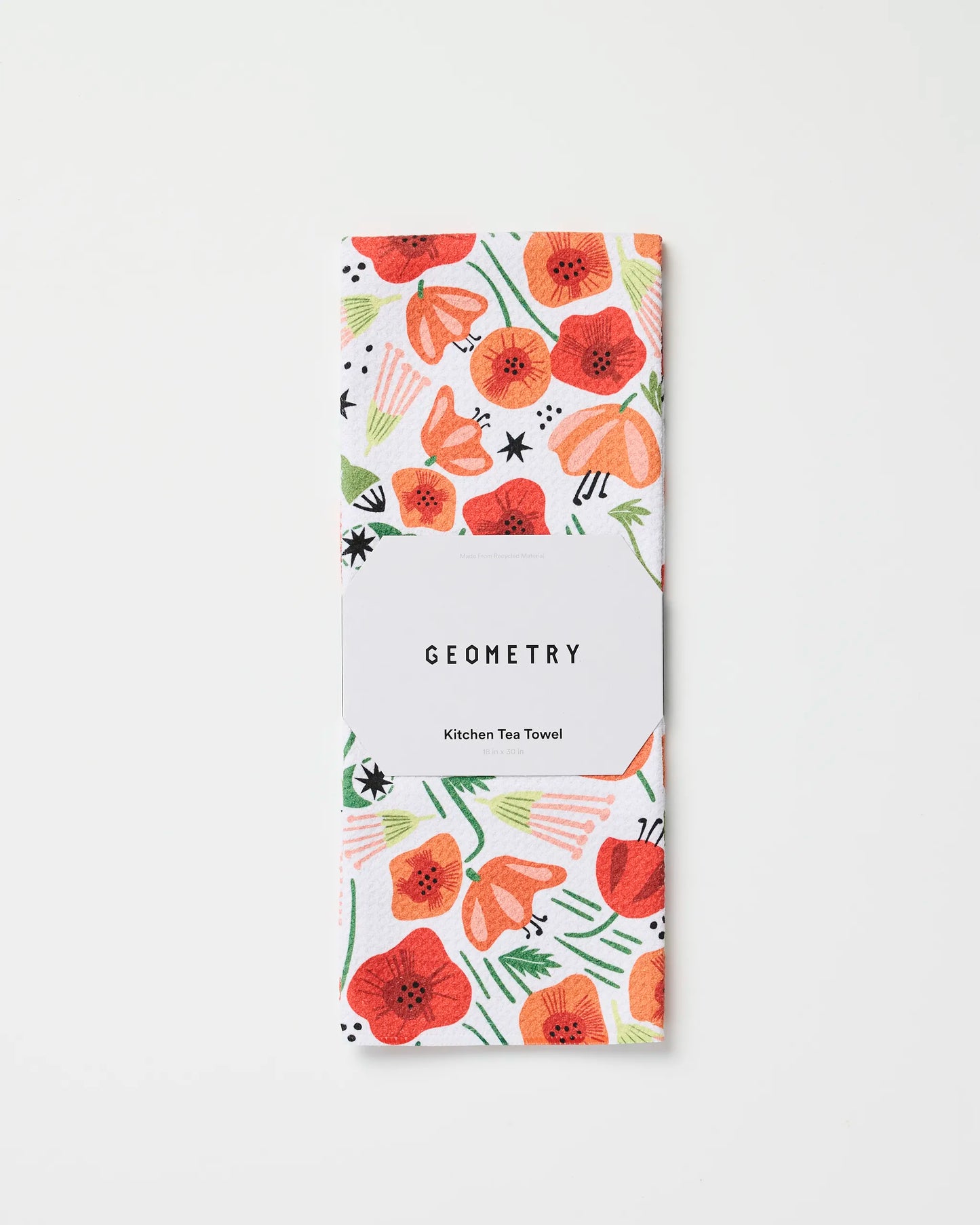 Poppy Power Tea Towel