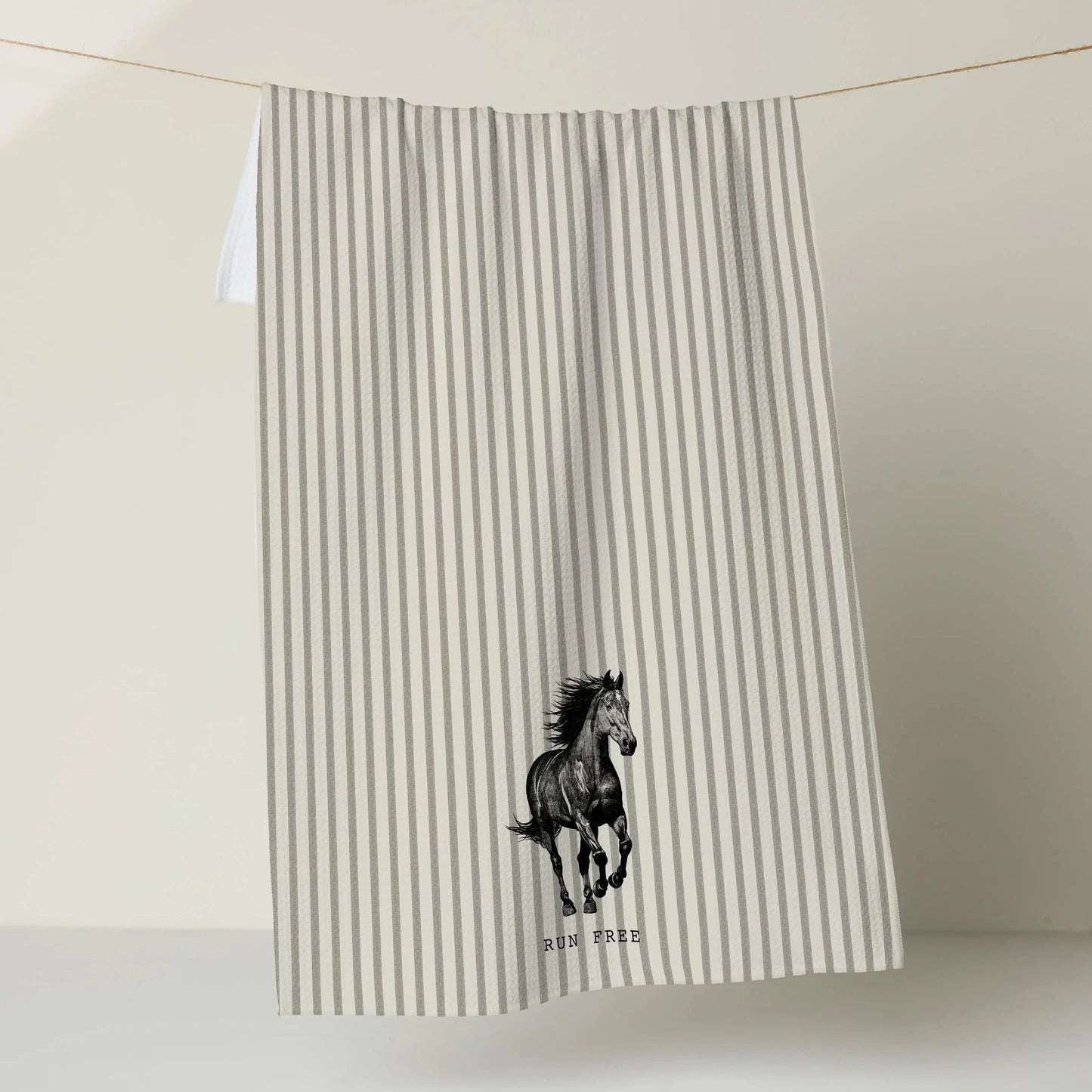 Run Free Tea Towel