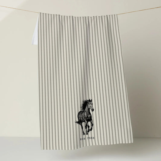 Run Free Tea Towel