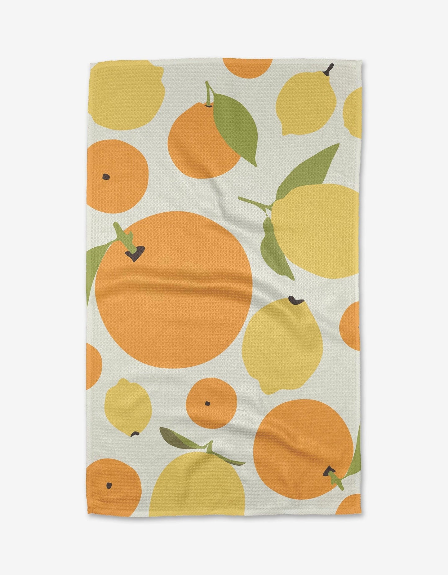 Sunny Lemons and Oranges Classic Tea Towel