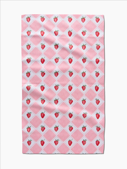 Vera Stawberries Tea Towel