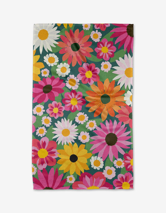 Wild Blooms Classic Tea Towel