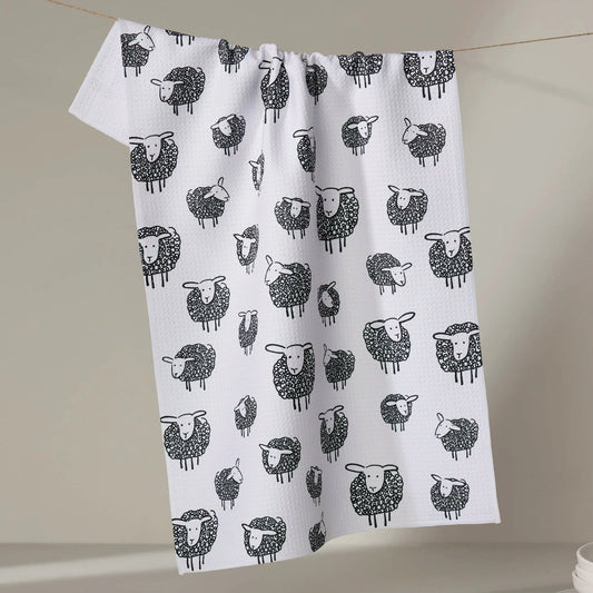 Wooly Sheep Tea Towel