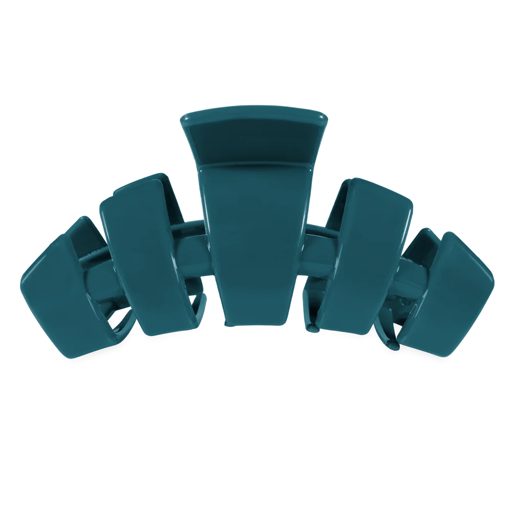 Teal With It Large Classic Claw Clip