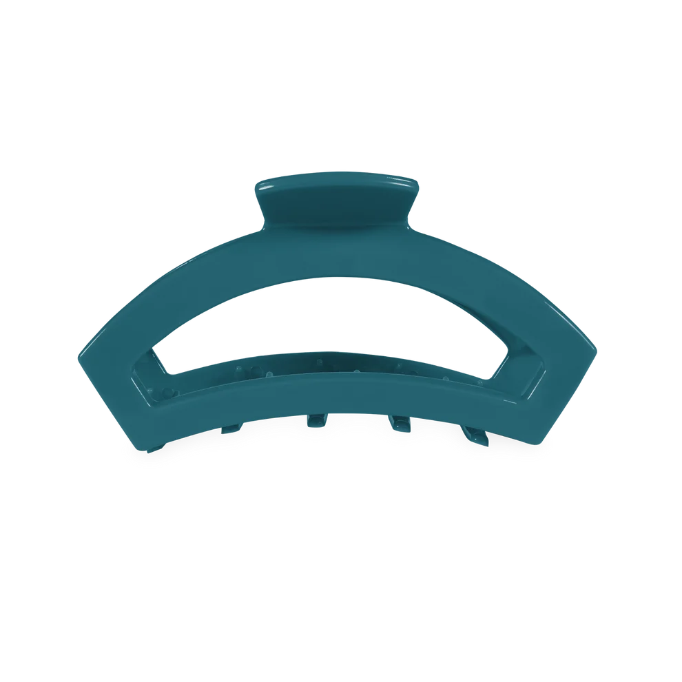 Teal With It Open Medium Claw Hair Clip