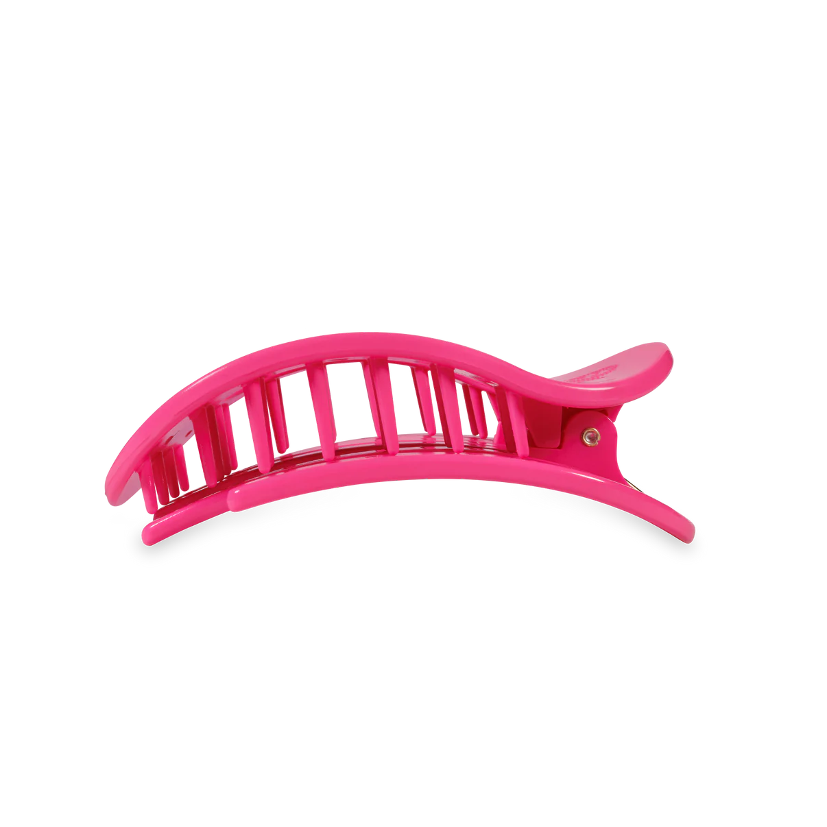 Teleties Medium Flat Round Clip Tropical Punch