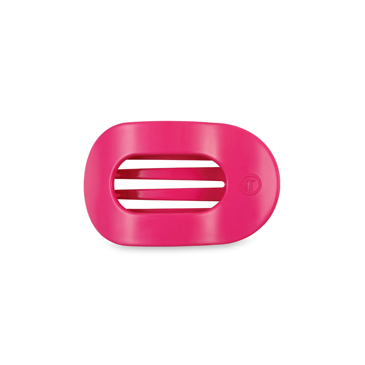 Teleties Small Flat Round Clip Tropical Punch