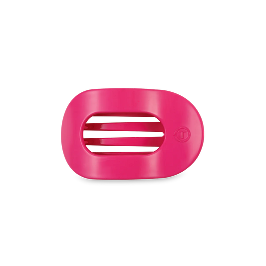 Teleties Small Flat Round Clip Tropical Punch