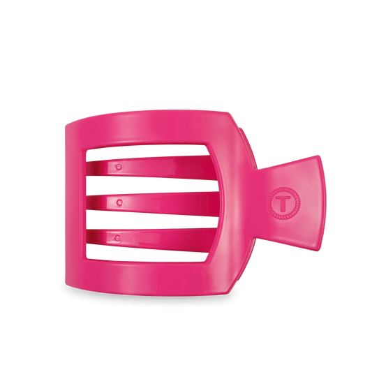 Teleties Large Flat Square Clip Tropical Punch