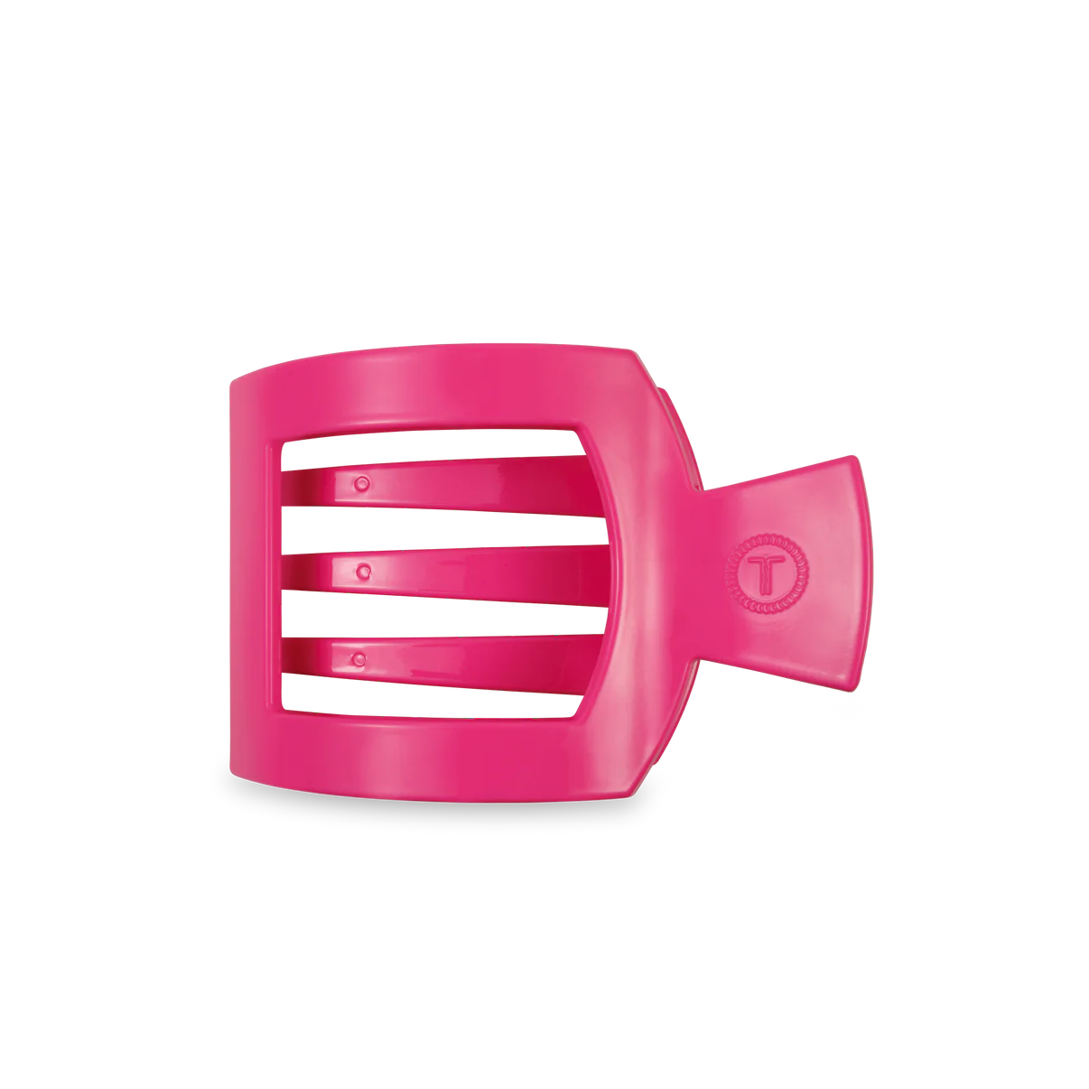 Teleties Medium Flat Square Clip Tropical Punch