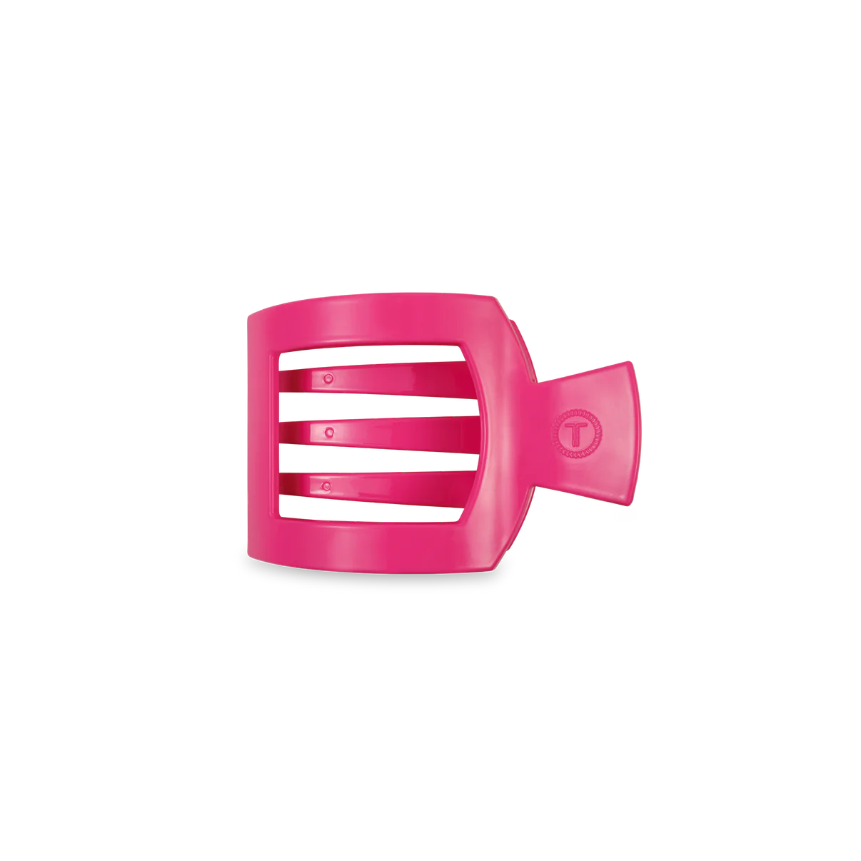 Teleties Small Flat Square Clip Tropical Punch