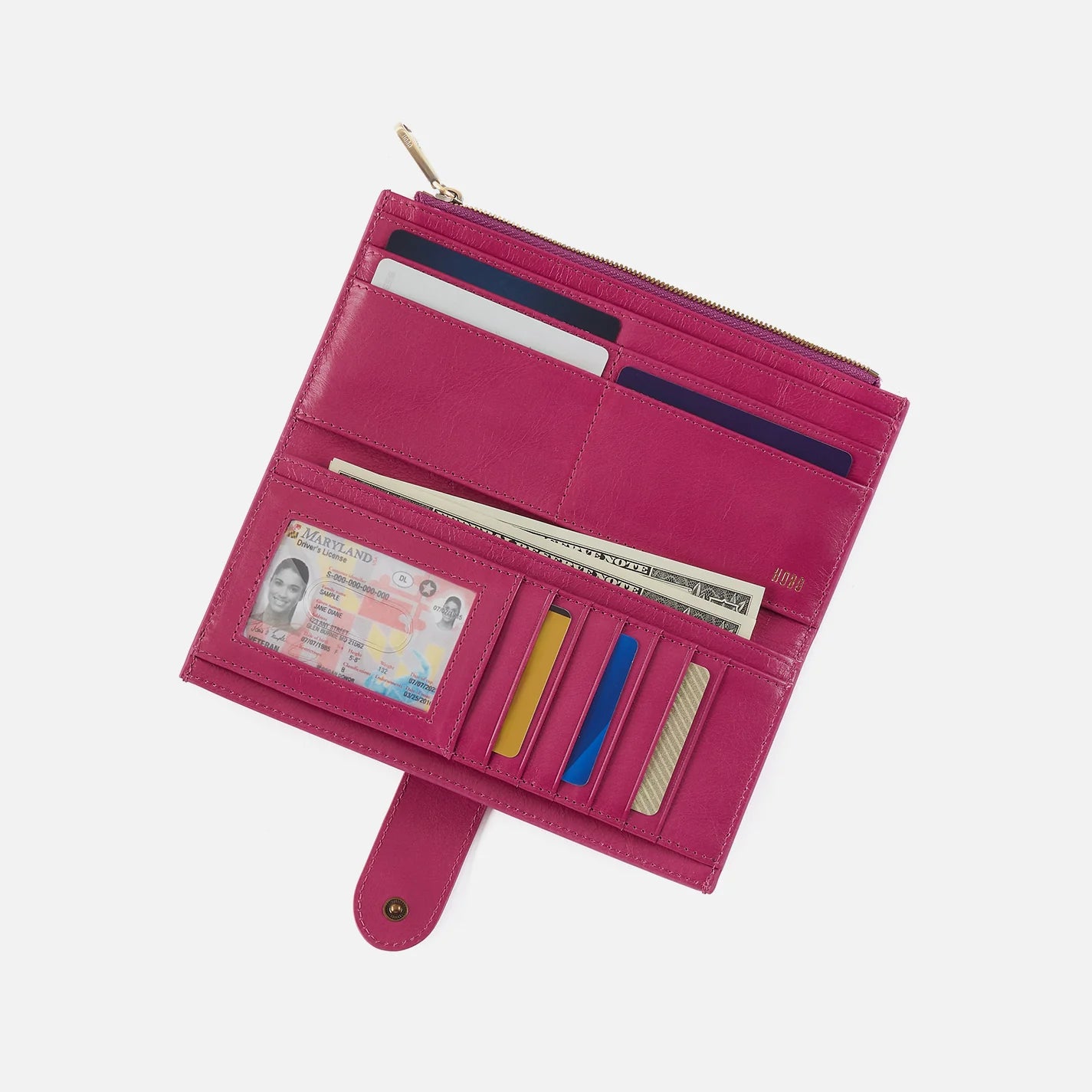 Dunn Continental Wallet Cactus Flower