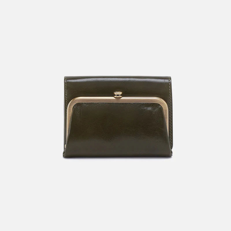 Robin Compact Wallet Deep Moss