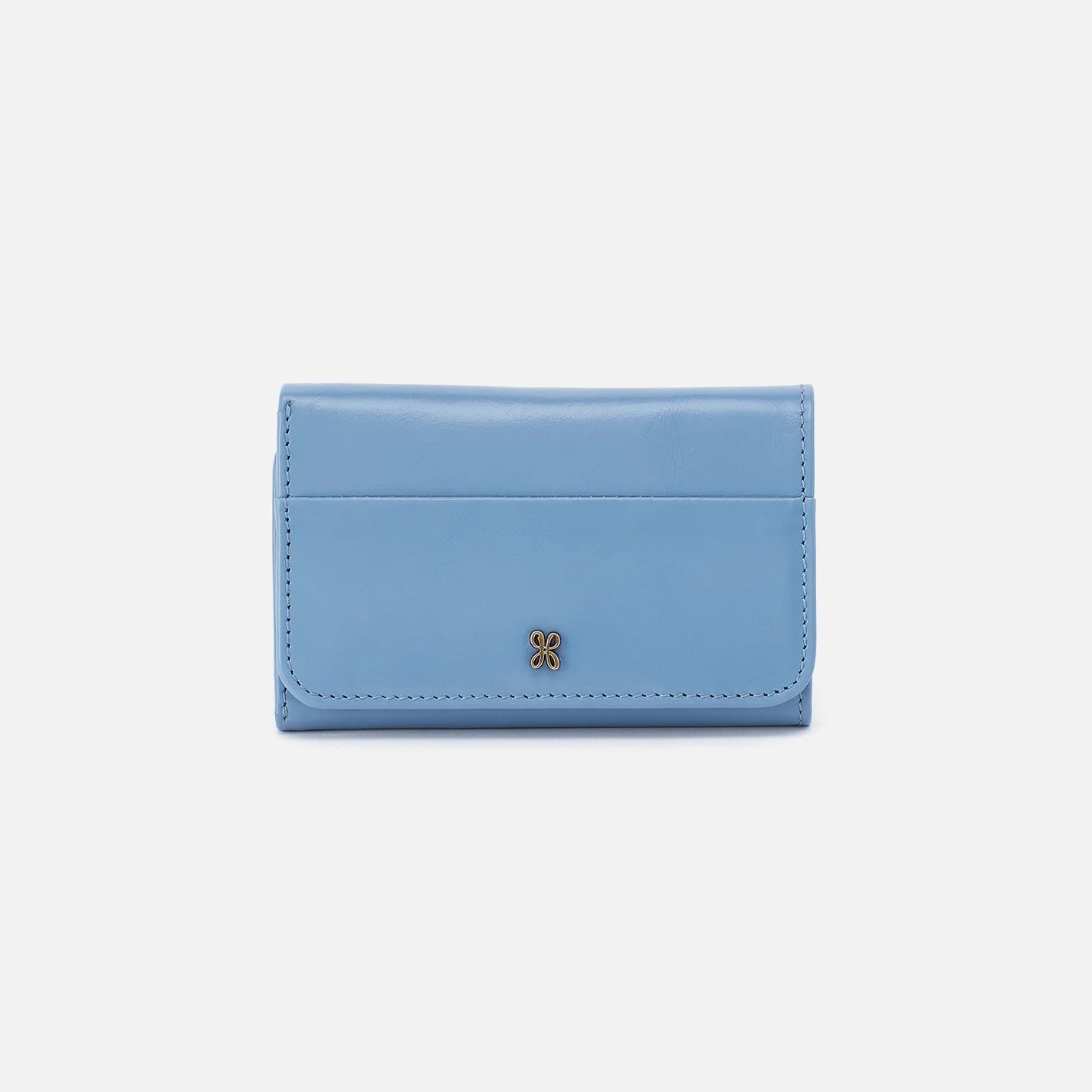 Jill Trifold Wallet Faded Denim