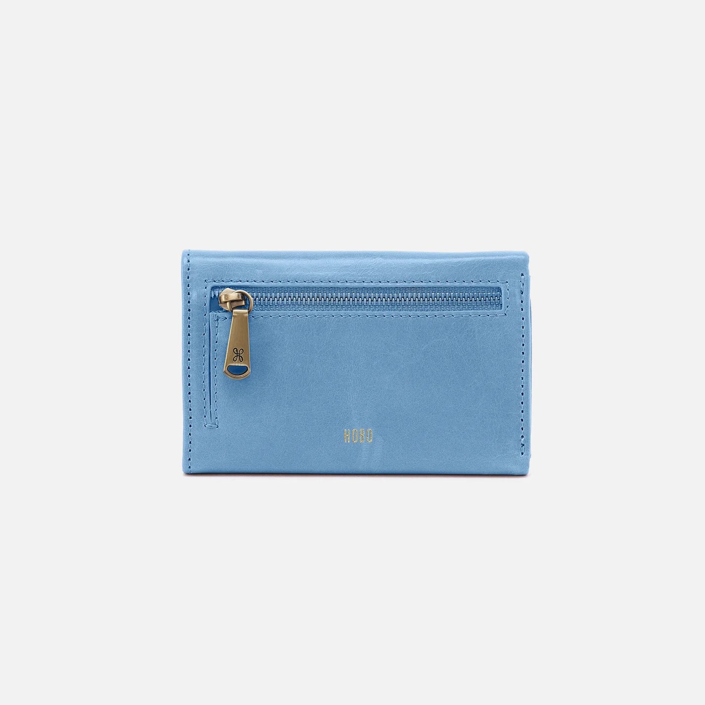Jill Trifold Wallet Faded Denim