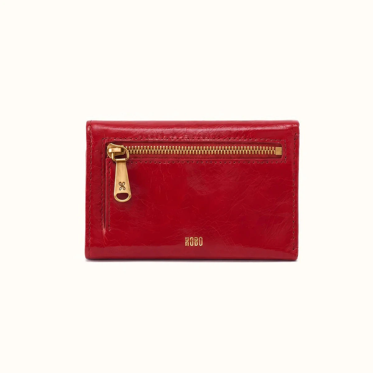 Jill Trifold Wallet True Red