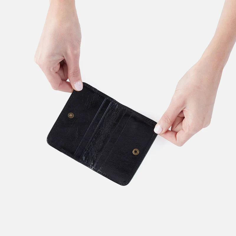 Jill Mini Card Case Black