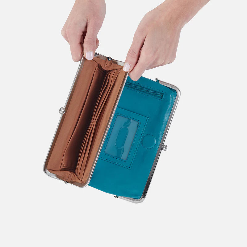 Lauren Wallet Biscayne Blue