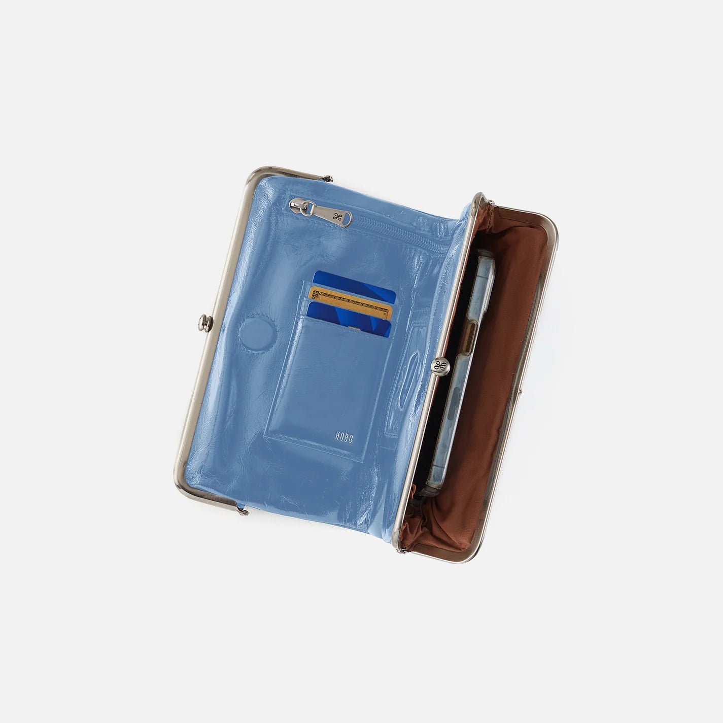 Lauren Wallet Faded Denim