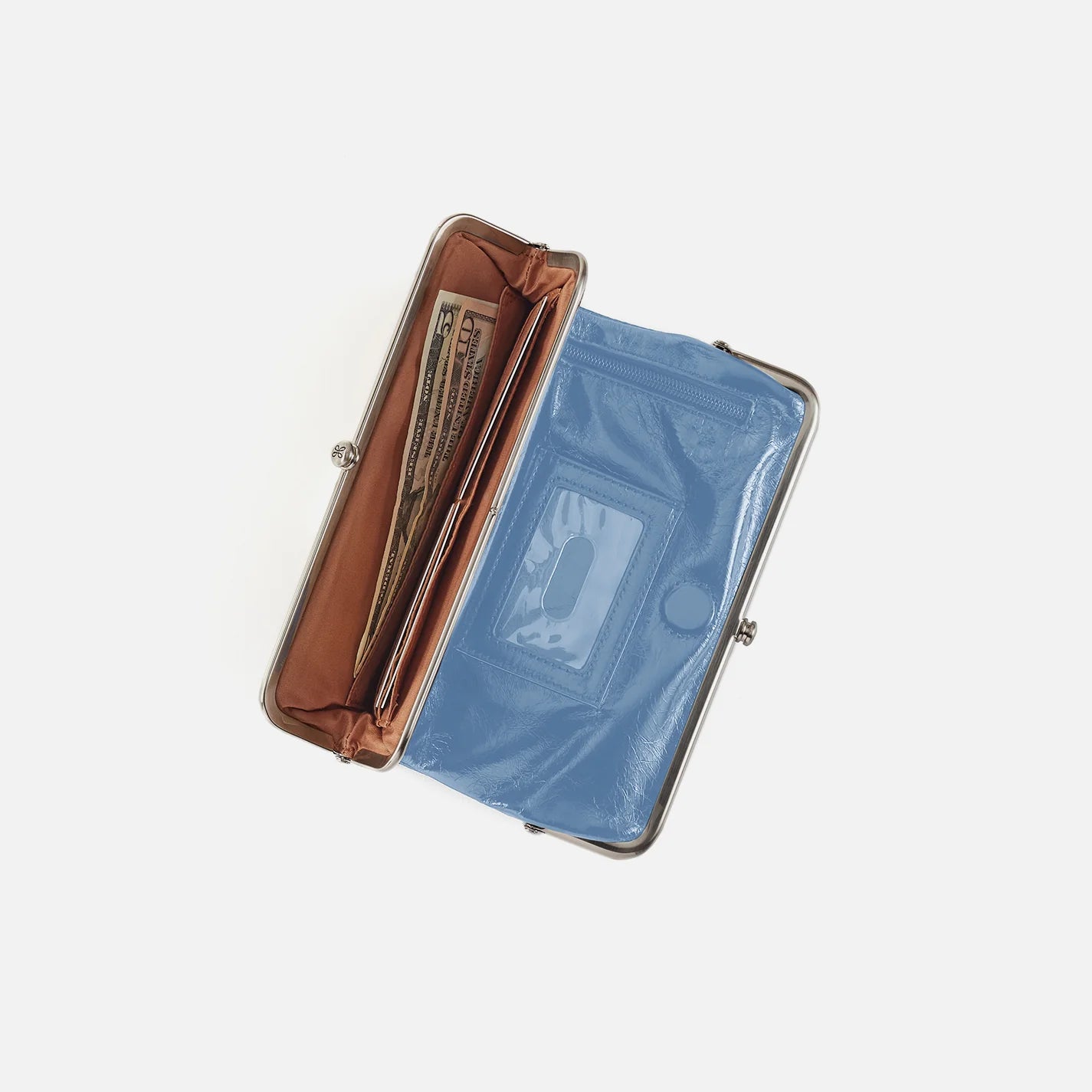 Lauren Wallet Faded Denim