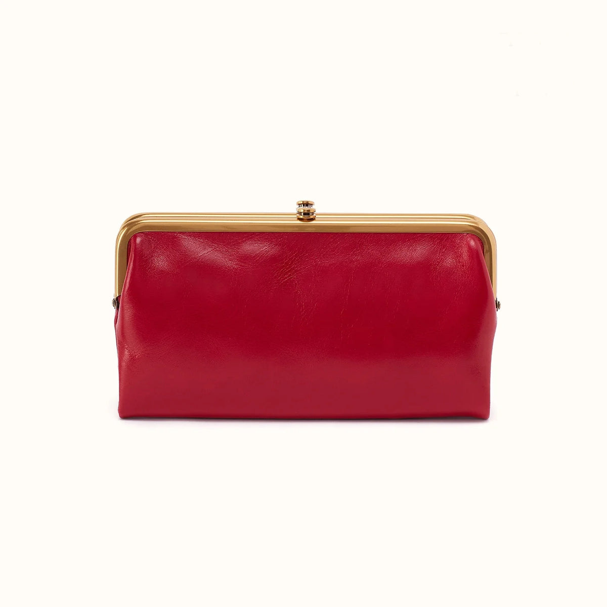 Lauren Clutch Wallet True Red