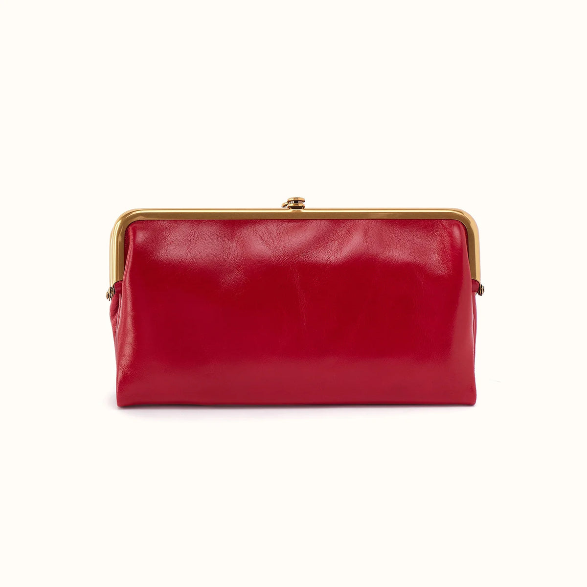 Lauren Clutch Wallet True Red