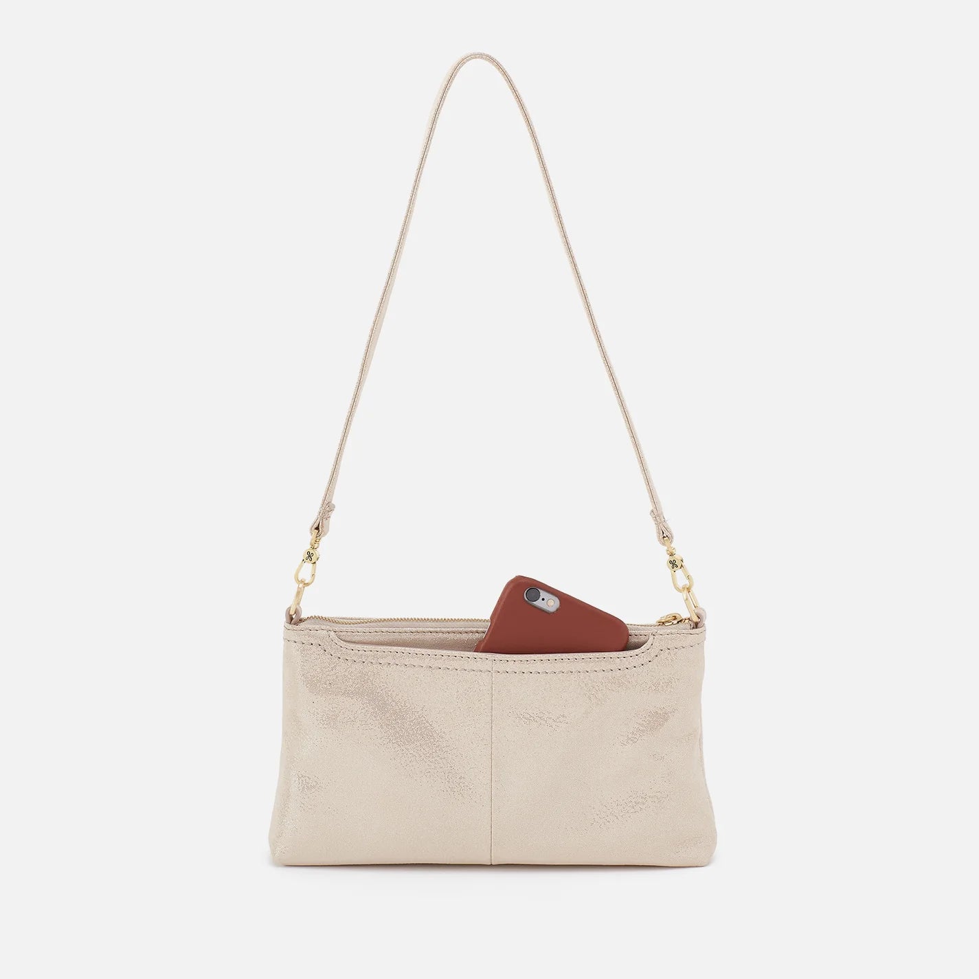 Darcy Crossbody Sand Shimmer