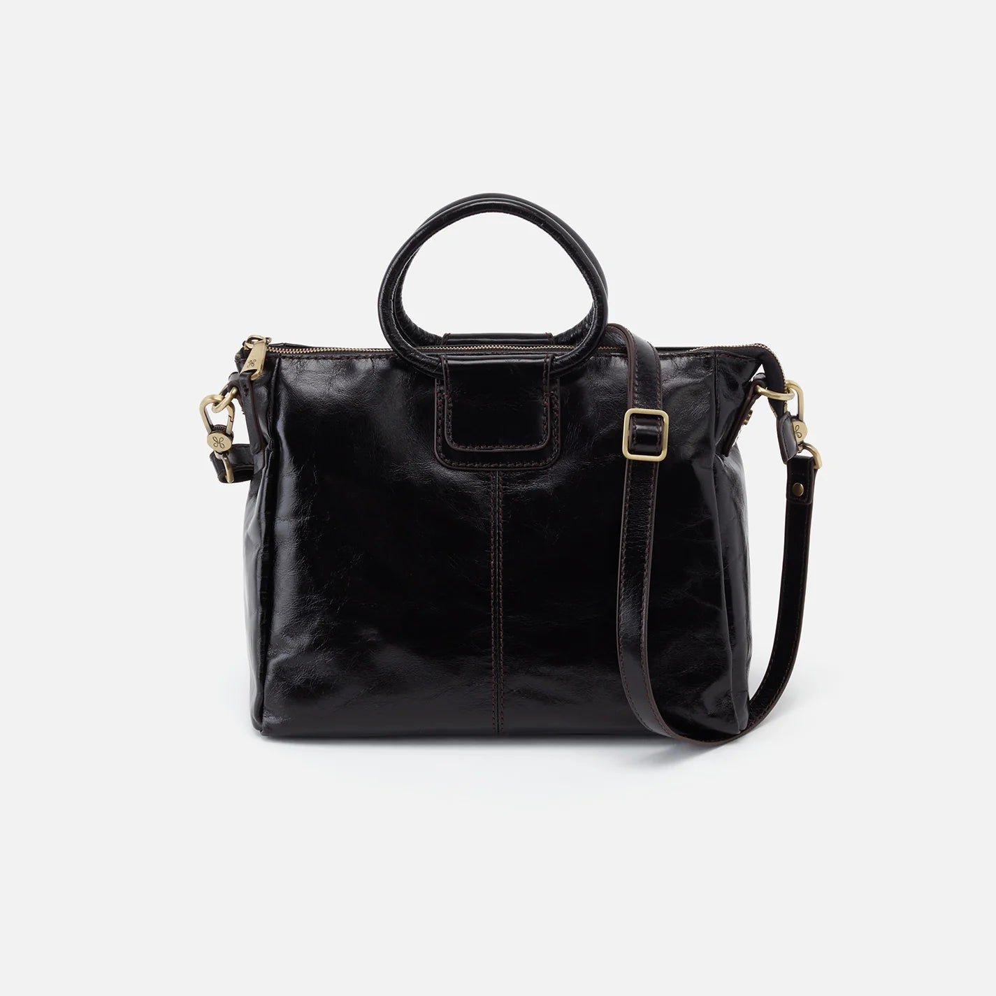 Sheila Medium Satchel Black